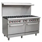 image of Cookline CR60-10 60" Gas Restaurant Range