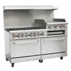 image of Cookline CR60-24RG 60" Gas Restaurant Range