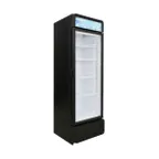 image of Coldline G8E-B 21" 1-Section Merchandiser Refrigerator in Black, 9 cu. ft.