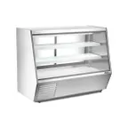 image of Coldline HDL72 72" Flat Refrigerated Deli Display Case