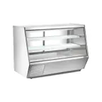 image of Coldline HDL84 84" Flat Refrigerated Deli Display Case