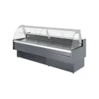 image of Coldline SDC98 99" Double Duty Curved Refrigerated Meat Display Case
