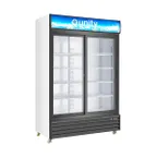image of Unity U-GM2-S 52" 2-Section Merchandiser Refrigerator w/ 2 Sliding Glass Door, 40 cu. ft.