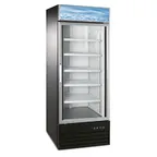 image of U-STAR USRFS-1D/B 28" 1-Section Merchandiser Refrigerator w/ Door, 23 cu. ft.