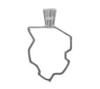 image of Univex 1030098 Sweet Dough Beater, For 30 Qt. Bowl