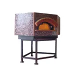 image of Univex DOME47P Artisan Stone Hearth Pentagonal Pizza Oven, Wood / Coal / Gas Fired, (7) 12" Pizza