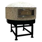image of Univex DOME55GV Artisan Stone Hearth Domed Pizza Oven, Wood / Coal / Gas Fired, (11) 12" Pizza
