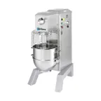 image of Univex SRM80+ Floor Model 80 qt Planetary Mixer w/ Timer and Guard, #12 HUB, Variable Speed, 3 hp
