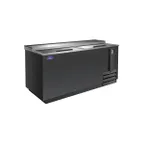 image of Valpro VPB50 49" Two Section Bottle Cooler, 2 Solid Doors, 14 Cu Ft