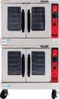 image of Vulcan VC55ED Full Size Electric Convection Oven with Double Deck, Solid State Controls