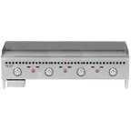 image of Vulcan VCRG48-T 48" Countertop Gas Griddle, Snap-Action Thermostat, 1" Steel Plate, 100.000 BTU