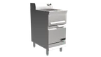 image of Venancio USA OE18CH Fryer Dump Station w/ Removable Crumb Pan, 10-Min Preheat Time