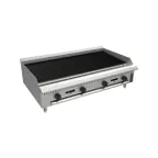 image of Venancio USA PCB48G-CT 48" Countertop Gas Radiant Charbroiler w/ (4) Burners, 120.000 BTU