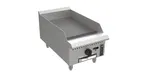 image of Venancio USA PGM15G-CT 15" Countertop Manual Gas Griddle, 3/4" Steel Plate, 30.000 BTU