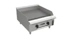 image of Venancio USA PGM24G-CT 24" Countertop Manual Gas Griddle, 3/4" Steel Plate, 60.000 BTU