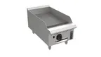 image of Venancio USA PGT15G-CT 15" Countertop Thermostatic Gas Griddle, 3/4" Steel Plate, 35.000 BTU