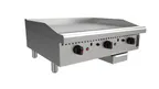 image of Venancio USA R60CT-60T 60" Countertop Thermostatic Gas Griddle, 3/4" Steel Plate, 125.075 BTU