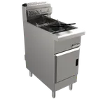 image of Venancio USA RFB75 Full Pot Floor Model Gas Fryer w/ 75-lb Capacity, Thermostatic Controls
