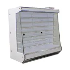 image of Vendo RSC4RA010 49" Vertical Open Air Merchandiser in White, Remote Refrigeration, Low Deck, Joinable, 7 Shelves, 27.75 cu. ft.