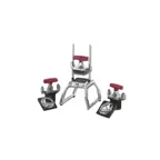 image of Vollrath 15003 Instacut 3.5 Wedger, Manual, 4 Section Table Top, Aluminum, 2-4 Wedges