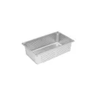 image of Vollrath 30063 Super Pan V, Perforated 6" Deep, 22-Gauge Stainless Steel, NSF, Made in USA