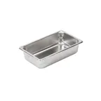 image of Vollrath 30342 Super Pan V® Food Pan, 1/3 Size, 4" Deep, 4.1 Qt Capacity