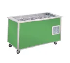image of Vollrath 36146 46" 4-Series Signature Server® Refrigerated NSF7 Cold Food Station, (3) Pan