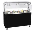 image of Vollrath 39701 46" 2-Series Affordable Portable™ Utility Station w/ NSF2 Certified Cafeteria Breath Guard