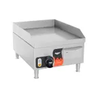 image of Vollrath 40715 14" Countertop Electric Griddle with 14.25" x 16.5" Surface, Thermostatic Controls, 120v/1ph