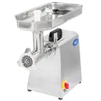 image of Vollrath 40744 Electric Meat Grinder, #22 Hub, 528 lbs/hr, 1.5 HP 110V, 2-1/4" Chute, Sausage, 1/8" & 5/16" Plates
