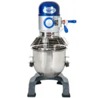 image of Vollrath 40757 Countertop 20 qt Planetary Mixer w/ Timer, Guard and Standard Attachments, #12 HUB, 3-Speed, 1/2 hp