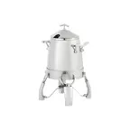 image of Vollrath 4635410 Somerville Gravy/Sauce Urn, 4 Qt, 13"W x 11"D x 19-3/4"H, Stainless Steel, Cover