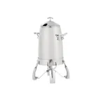 image of Vollrath 4635710 Somerville 7‑Qt Soup Urn, Stainless Steel, Lift‑Off Cover, 13"L x11"W x23‑1/2"H
