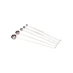 image of Vollrath 47027 Measuring Spoon, 1-Tsp, 5 Ml, Type 304 18/8 Stainless Steel, 14" Long Handle
