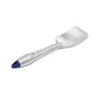 image of Vollrath 47270 Ice Cream Spade, 10-1/8" Long Aluminum, Blue End Cap, Antifreeze Handle