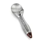 image of Vollrath 47274 Ice Cream Scoop, 4 oz Capacity, #10 Dipper, Brown Aluminum, Ergonomic Handle, NSF