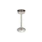 image of Vollrath 47611 Wine Bucket Stand, 18-10 Stainless Steel, Mirror Finish, 7-3/4"D x 23-5/8"H