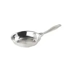 image of Vollrath 47750 Intrigue Fry Pan, 7-13/16" Dia, 1-11/16" Deep, 18-8 SS Bottom, Handle, Natural Finish