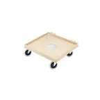 image of Vollrath 52290 Dolly, Dish Rack, Plastic with Center Drain Hole