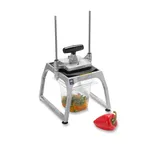 image of Vollrath 55463 InstaCut 5.1 Manual Food Processor Wedger, 5" Square Cutting, T-Handle, 4-Wedge Assembly, Aluminum