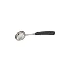 image of Vollrath 61170 Spoodle, 4 Oz Perforated Spoon, Stainless Steel with Black Plastic Handle, 13-1/2"