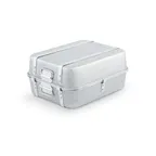 image of Vollrath 68360 Double Roaster Set – 23‑1/4 qt Aluminum 20‑1/8" × 16‑1/8" × 9‑3/4" Cover - Set