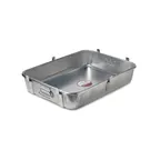 image of Vollrath 68362 Roasting Pan Bottom with Straps, 29-1/2 Quart, 24" X 18" X 4-3/4"