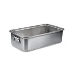 image of Vollrath 68367 Roasting Pan Bottom, 17-3/4 Quart, 20" X 11-1/8" X 5-1/2"
