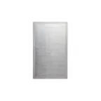 image of Vollrath 8240016 Miramar Template, Blank, Stainless Steel, 12 Gauge, Satin Finish, 12" x 20"