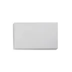 image of Vollrath 8240020 Miramar Template, Blank, White Stone, 12" x 20", Thermoset Resin, FDA Approved, NSF