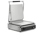 image of Vollrath PSG4-SSF120 Single Panini Sandwich Grill w/ Aluminum Smooth Plates, 120V