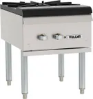 image of Vulcan VSP100 18" Gas Stock Pot Range w/ (1) Two Ring Burner, 110.000 BTU