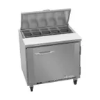 image of Victory VSP36HC-10 36" One Section Sandwich / Salad Prep Table w/ 1 Door, 10 Pans