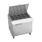 image of Victory VSP36HC-15B 36" Mega Top Sandwich/Salad Prep Table w/ 1 Door, 15 Pans